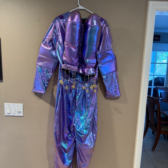 Adult Light-Up Cosmic Sparkle Astronaut Costume - PBK - Picture 11 of 14